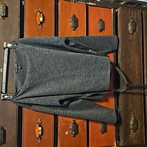 Banana Republic Gray Tie Waist M